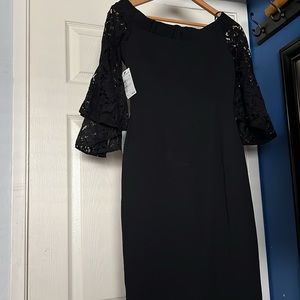 Chelsea 28 -off shoulder bell sleeve dress (new with tags)
